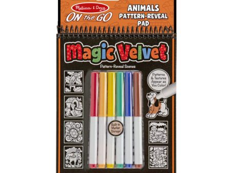 M&D - ON THE GO - MAGIC VELVET - ANIMAL SCENES For Sale