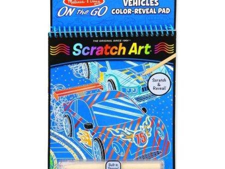 M&D - ON THE GO - SCRATCH ART - VEHICLES Online now