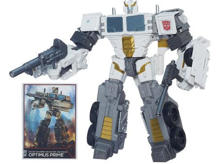 Transformers Generations Combiner Wars Voyager Class Battle Core Optimus Prime Figure Fashion