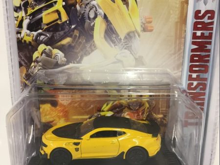 2016 Chevrolet Camaro Bumblebee Yellow From  Transformers 5  Movie 1 64 by Jada 98388 Online now