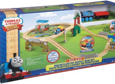 Fisher-Price Thomas The Train Wooden Railway Mountaintop Supply Run Set Discount