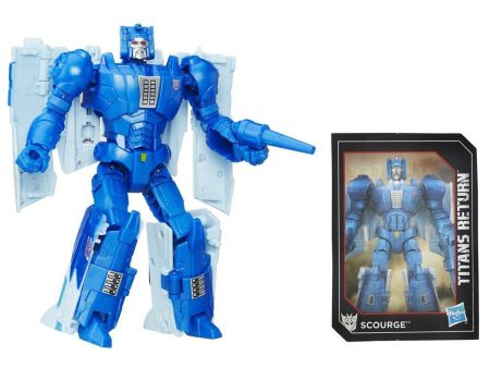 Transformers Generations Titans Return Titan Master Fracas and Scourge Fashion