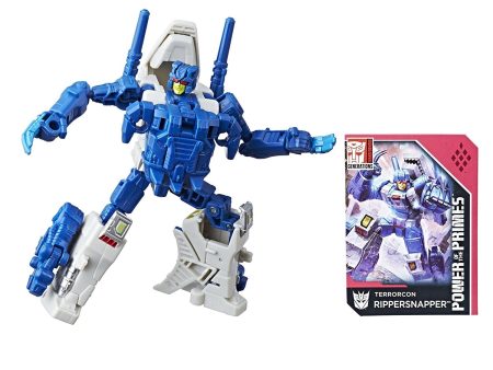 Transformers Generations Power of the Primes Deluxe Terrorcon Rippersnapper Discount