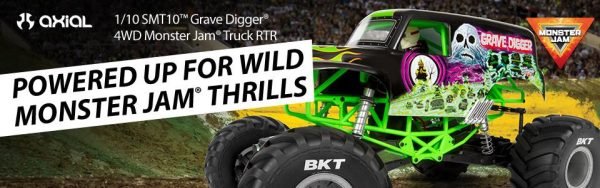 1 10 SMT10 Grave Digger 4WD Monster Truck RTR For Cheap