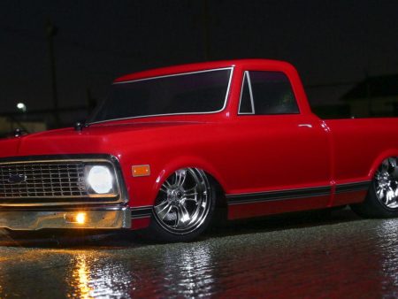 1 10 72 Chevy C10 V100S RED RTR Truck Discount