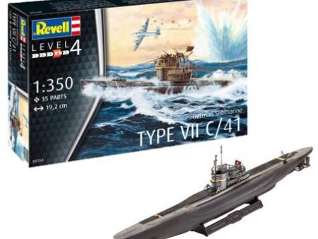 1 350 Type VII C 41 German Sub Model Online Sale