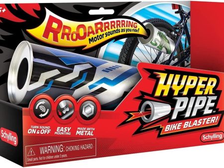 Hyper Pipe Bike Blaster - Assorted Designs, Shipped Randomly Supply