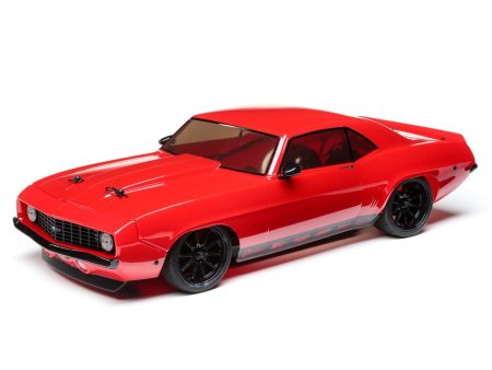 1 10 1969 Chevy Camaro V100 AWD Brushed RTR, Red Supply